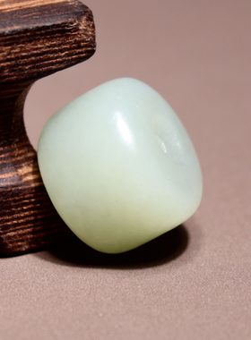 方言和田玉高脂糯且末蓝DIY配饰