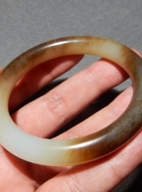 方言和田玉且末料油润手镯