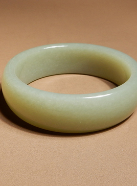 方言和田玉新疆且末蓝色基调手镯