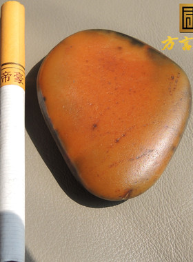 秒杀珍藏标本老熟如酥难得一见珍稀名品温凉玉黄玉籽料原石玩料R