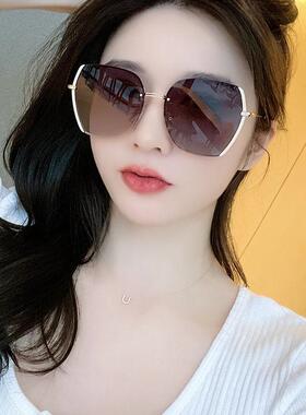 香港I.Tgreg新款太阳眼镜女士高级感偏光抗UV太阳眼镜大脸显瘦眼