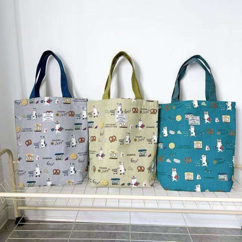 日本刺绣眼镜猫单肩包手拎包手提包通勤购物补习400,淘宝优惠券,粉丝福利购,淘宝优惠卷