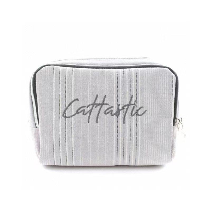 日系刺绣猫咪布艺手拿包女零钱包收纳包可爱小包,淘宝优惠券,粉丝福利购,淘宝优惠卷