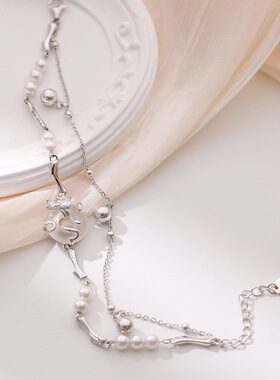 925纯银皎月平安扣手链女新中式国潮轻奢款ins风平安扣手链