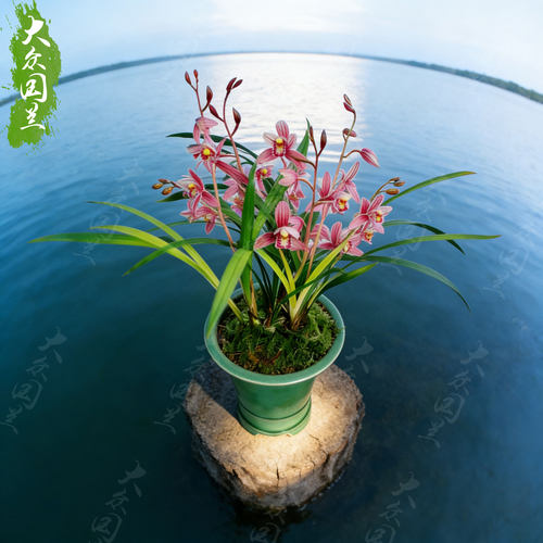 【市长红】建兰浓香兰花带花苞四季兰草花卉盆栽名贵国兰室内桌面 - 图1