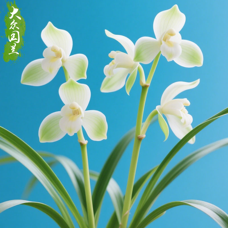 【玉盏素】兰花苗四季兰名贵盆栽花卉植物室内兰草国兰浓香好养 - 图3