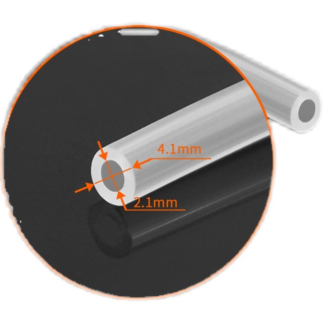 Spray head feeding pipe guide pipe tetrafluoro tube PTFE tube