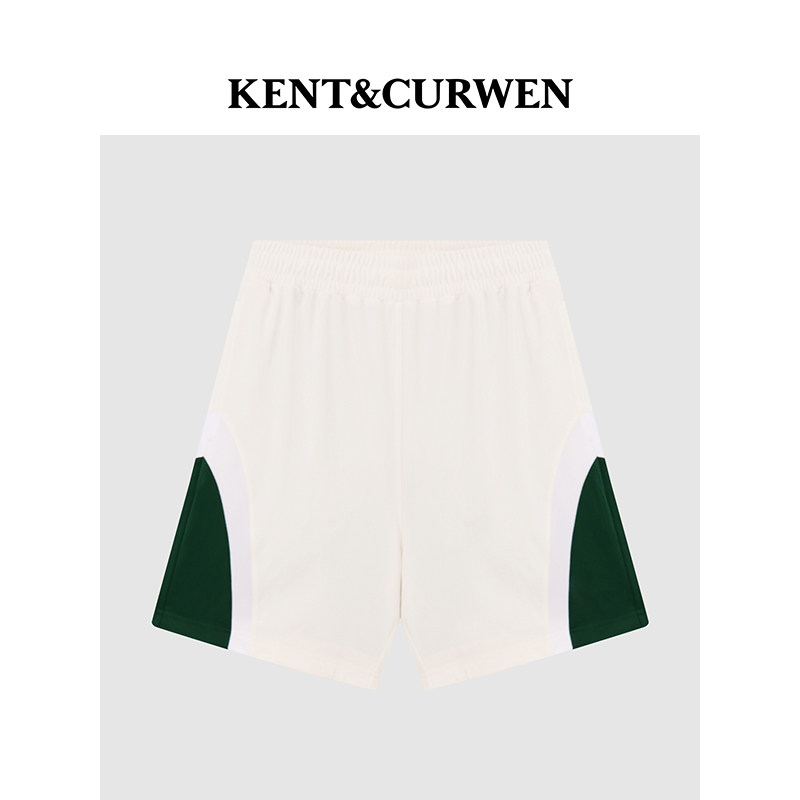 KENT&CURWEN/肯迪文2025夏季新品男士三狮硅胶印花休闲运动短裤,淘宝优惠券,粉丝福利购,淘宝优惠卷