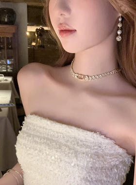 TinySylvie星河细闪锁骨链