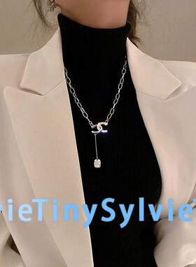 TinySylvie双C流苏项链显贵气