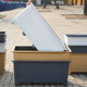 Aluminum plastic Chinese style outdoor flower box color can be customized