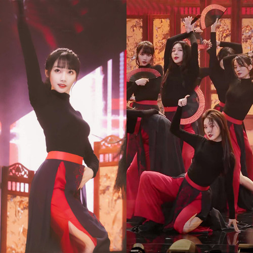 青春有你2芒种同款中国风演出服女团现代舞舞蹈服爵士古典舞韩舞 - 图1
