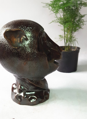 纯铜圆明园12生肖龙蛇兽首