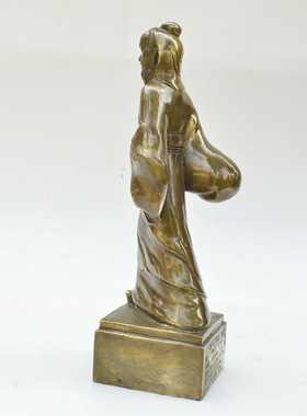 黄铜华佗摆件医院诊所工艺品送名