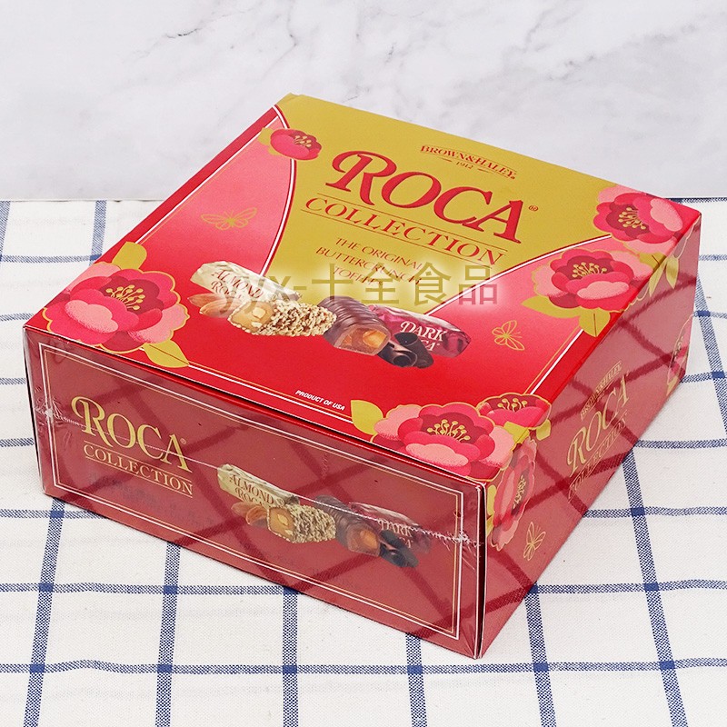 美国进口Almond Roca乐家扁桃仁巧克力糖果礼盒600g 零食喜糖送礼 - 图2