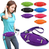 Спортивная черная поясная сумка, мобильный телефон подходит для мужчин и женщин, ремень для путешествий, невидимый шоппер, дорожное снаряжение, модная водонепроницаемая сумка, для бега