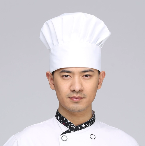 Fast Restaurant Chef hat hat hit witchen черная хлопковая шляпа, грибная шляпа тьма