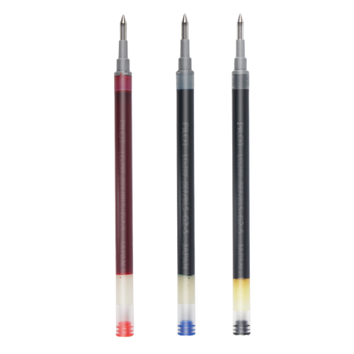 日本PILOT百乐BLS-G2-5中性笔芯/G-2水笔替芯 0.5mm G-6通用笔芯进口文具 - 图3