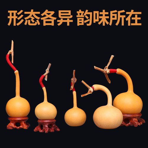 油锤葫芦文玩摆件精品小天然带龙头手捻盘玩把玩随身独把葫芦把件 - 图2