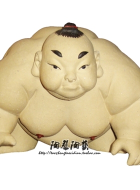 公仔日本中式风禅意人物会所摆件