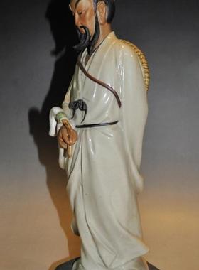 吕洞宾石湾陶瓷吉祥中式佛堂玄关