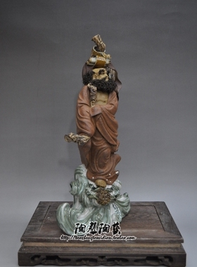 工艺达摩公仔石湾陶瓷