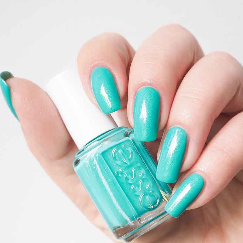 ESSIE指甲油702 mint candy apple提夫尼绿705草绿色免烤持久亮色-图2