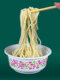 Food grade thickened round disposable bowls and chopsticks set