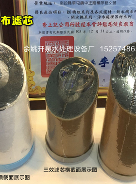 崧泉抗菌三效异味杂质复合滤芯
