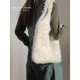 Niche design plush large-capacity underarm tote bag