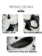 Uustudio niche original plush cute small square bag