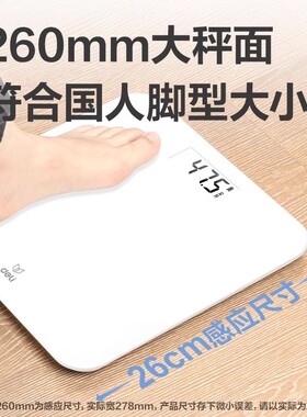 专业精准家用小型电子秤得力