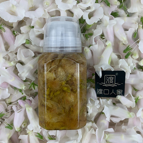 新鲜芝麻花纯露膏面颈脖子一抹无忧手上脚上净根去肉刺麻子花泡酒 - 图1
