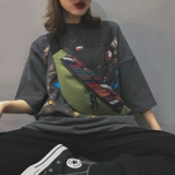 Универсальная брендовая сумка через плечо для школьников, японская модная поясная сумка, нагрудная сумка, 2020, в корейском стиле