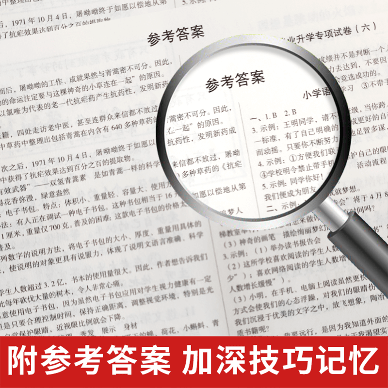 2024小升初真题卷必刷语文数学科学道德与法治测试卷小学六年级下毕业升学总复习专项高效训练人教版分班试卷全真模拟名校真题试卷 - 图2