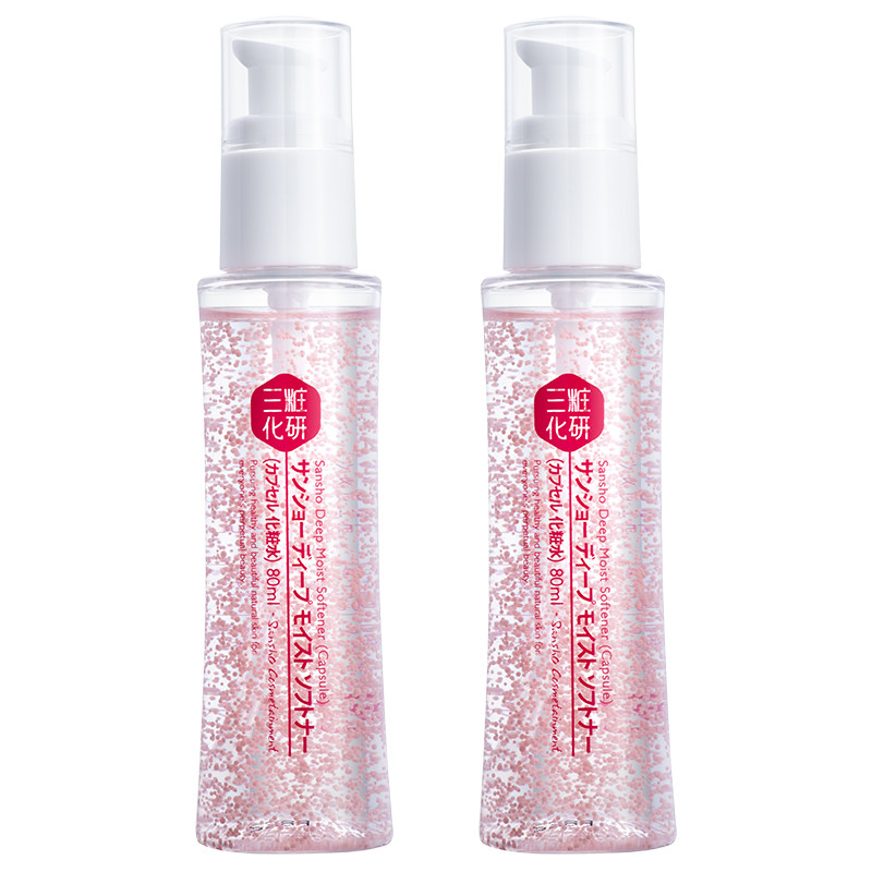 三妆化研倍润颗粒精华水女爽肤水 sansho三妆化妆水/爽肤水