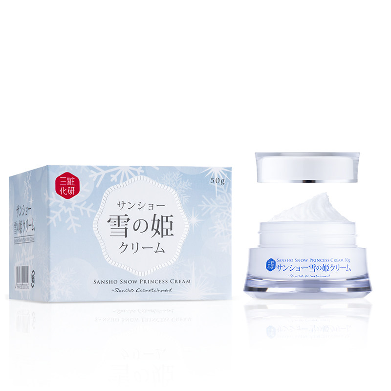 三妆化研雪姬焕颜霜补水滋润女面霜 sansho三妆乳液/面霜