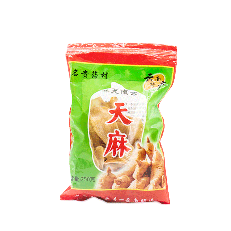 善食源云南昭通250g天然晒干货天麻 善食源食品枸杞