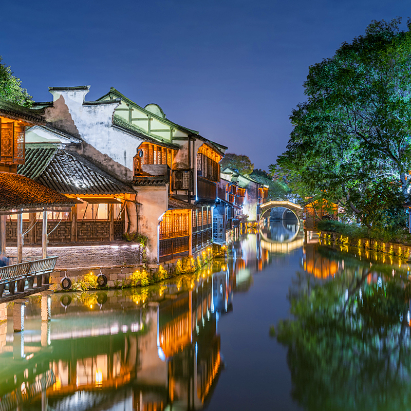 上海出发 苏州+杭州+乌镇3天2晚跟团游狮子林寒山寺西栅 夜宿乌镇 - 图2