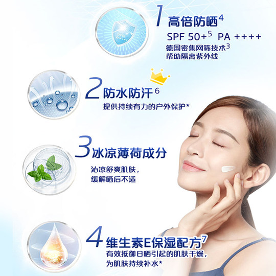 Nivea sunscreen imported from Thailand spf50