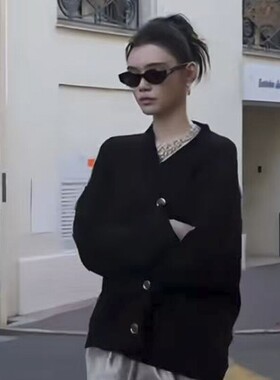 奚梦瑶同款复古猫眼防紫外线墨镜