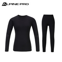 (Promotions) Alpine lovers Autumn Winter Outdoor Ski Womens Bamboo Fiber Long Sleeve Speed Dry Inner Suit Pants Suit