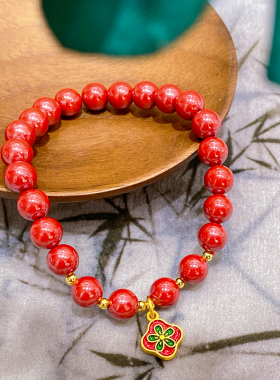 单圈高含量手饰品正反面珐琅轻奢