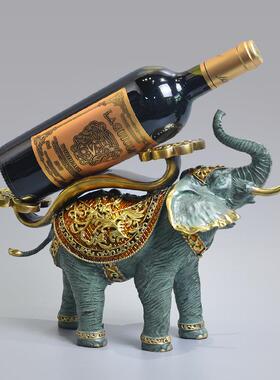 全铜象摆件玄关客厅大象工艺品轻奢高档电视柜酒柜乔迁新居装饰品