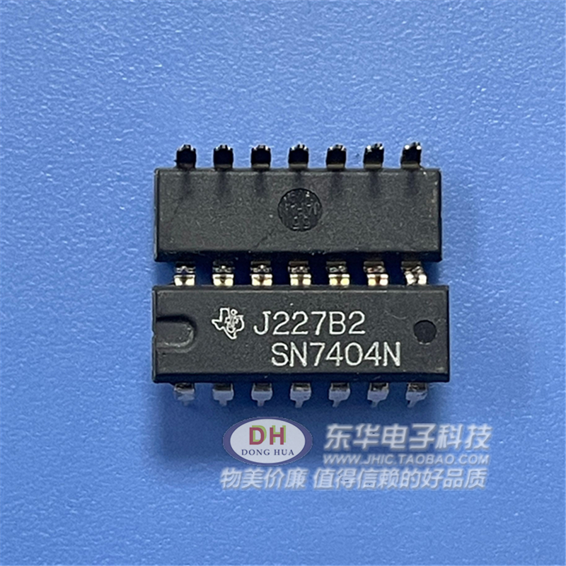 SN7404N DM7404N双列直插式DIP14脚集成块 逻辑集成电路芯片IC - 图3