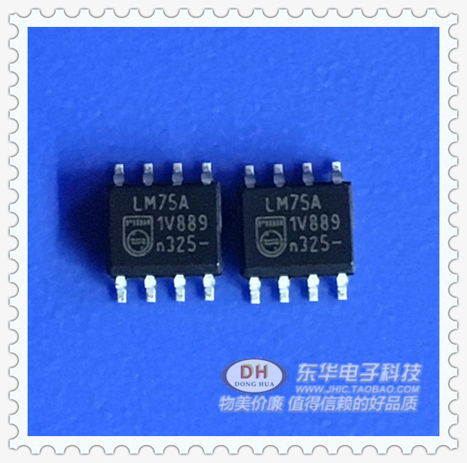 LM75AD LM75A LM75 SOP8 数字温度传感器 进口原装现货低价销售 - 图0