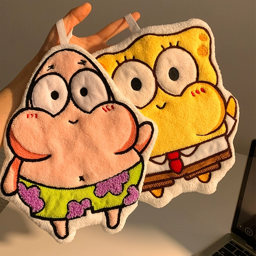 Милое полотенце, гигиенический детский носовой платок, хорошо впитывает воду, увеличенная толщина