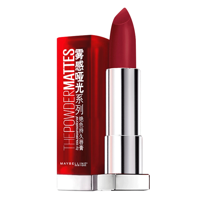 瑞驰化妆品专营店美宝莲口红雾感哑光唇膏不易脱色防水R09颜九口红正品3