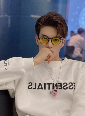 韩国潮牌TR90半透明太阳镜铆钉