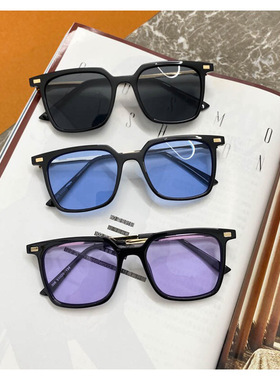 韩国太阳镜韩国黄色太阳镜个性